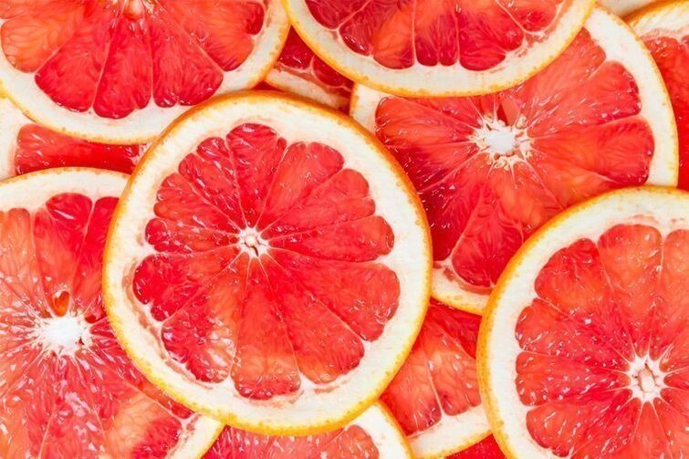 7 kg abnehmende Grapefruit pro Woche