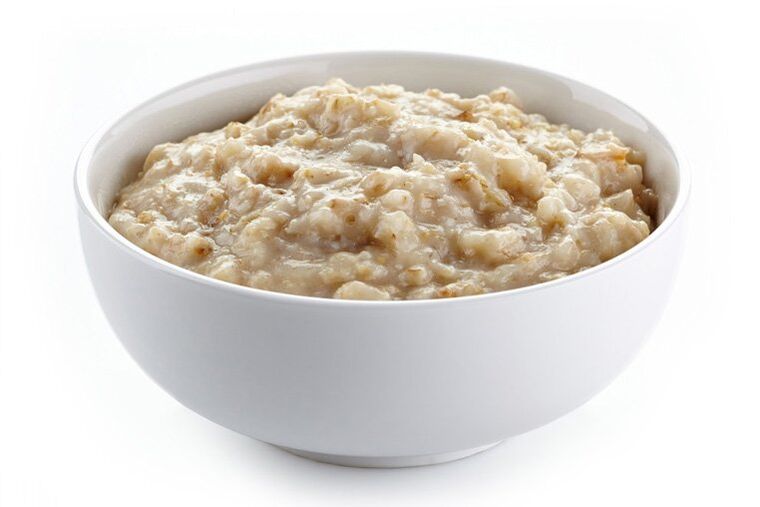 Haferflockenbrei zur Gewichtsreduktion pro Woche von 7 kg