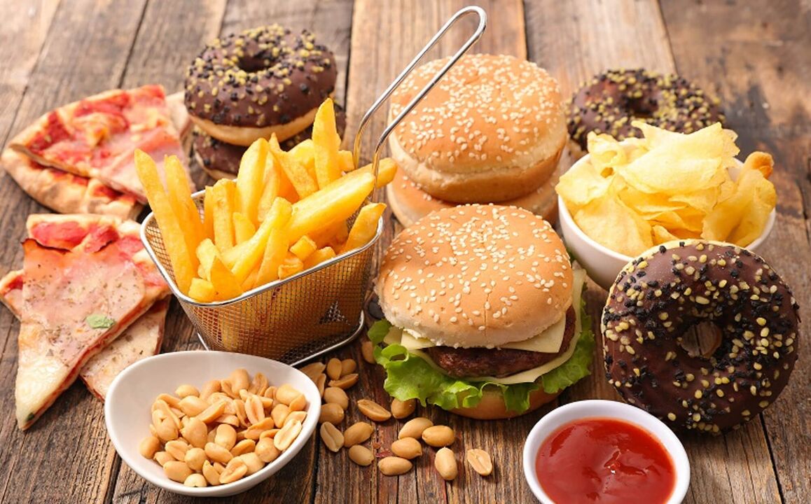 In der japanischen Ernährung sind Süßigkeiten und Fast Food verboten.