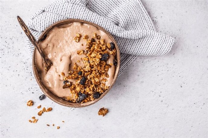 Müsli bei gesunder Ernährung