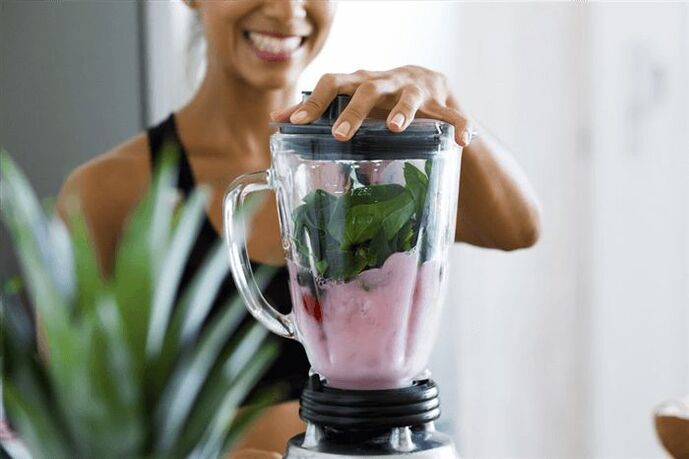 gesunde, nahrhafte Smoothies