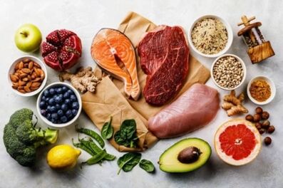 Diät der richtigen Ernährung