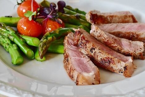 Diätgericht für Gastritis